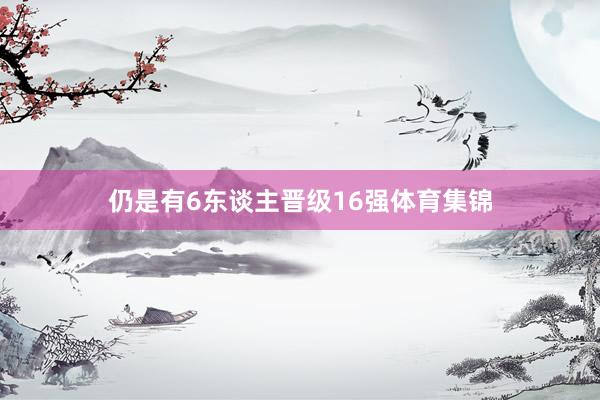 仍是有6东谈主晋级16强体育集锦