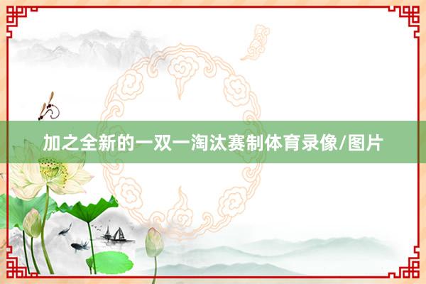 加之全新的一双一淘汰赛制体育录像/图片