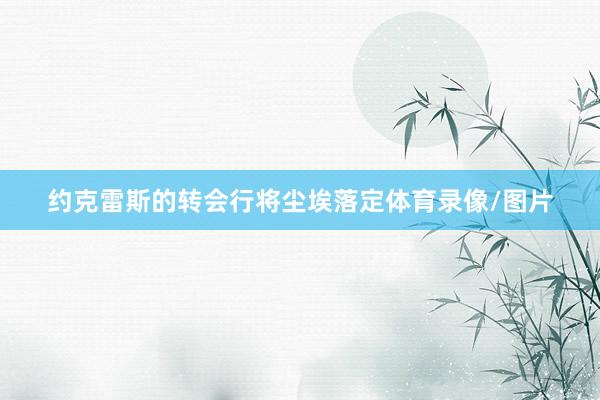 约克雷斯的转会行将尘埃落定体育录像/图片