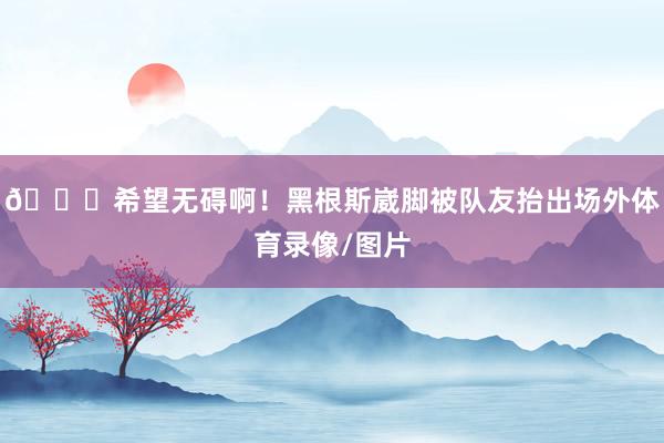 🙏希望无碍啊！黑根斯崴脚被队友抬出场外体育录像/图片