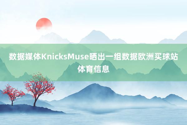 数据媒体KnicksMuse晒出一组数据欧洲买球站体育信息